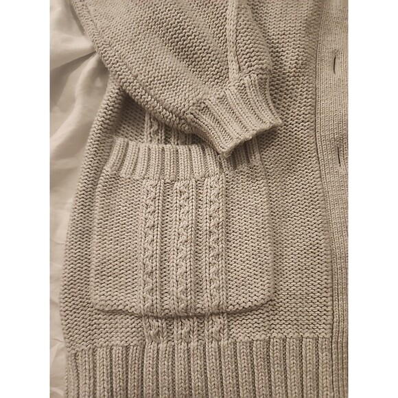 Rusty R Size 6 Grey Button Up Cardigan - Picture 3 of 8